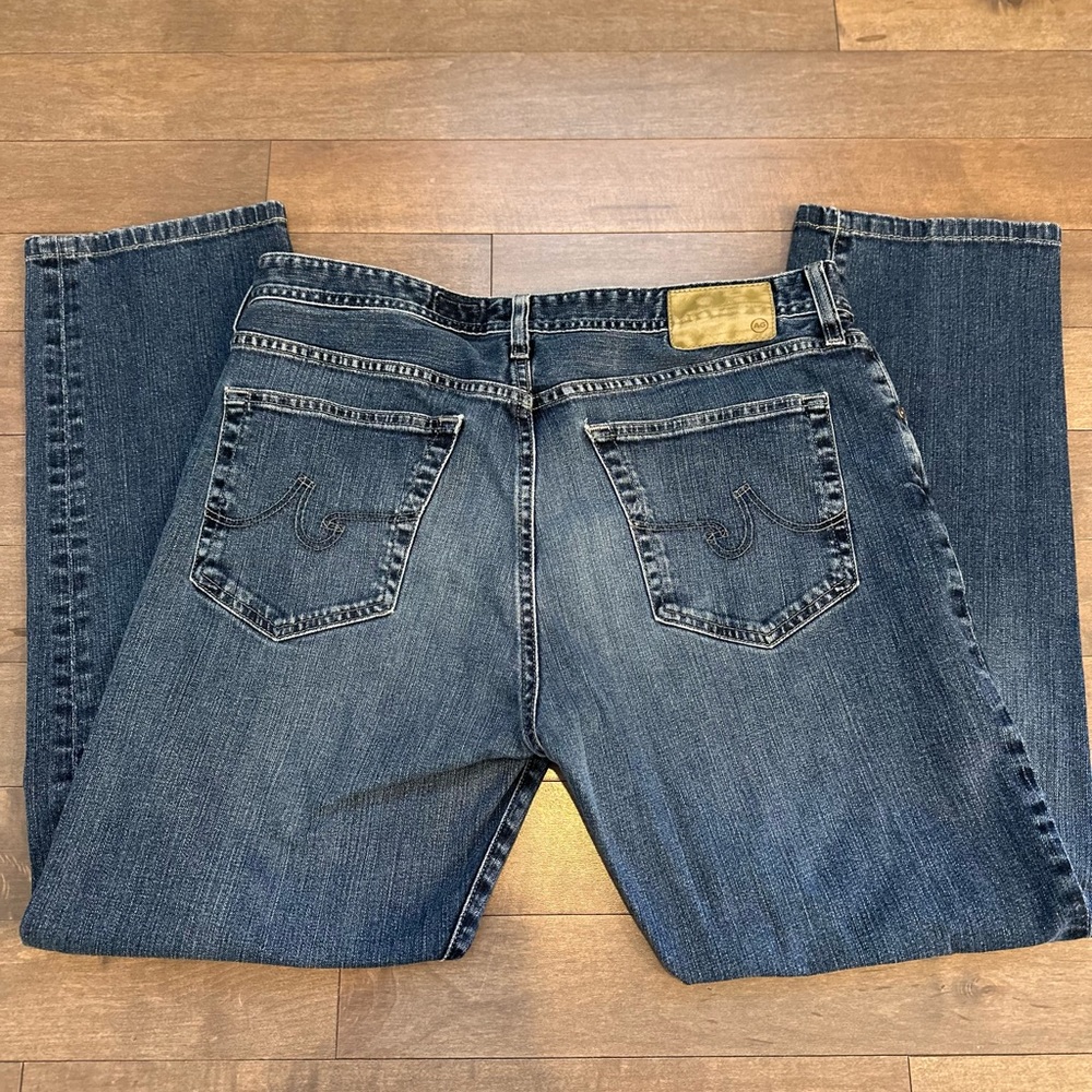 Men’s Adriano Goldschmied The Graduate blue jeans 36x34